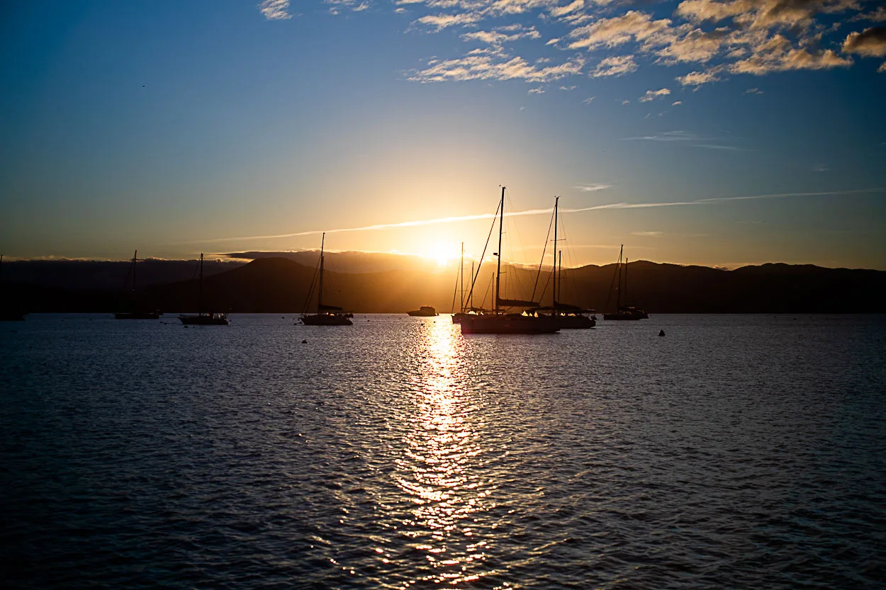 Velas ao Pôr do Sol II